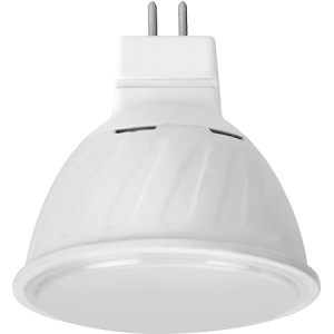 Л.с. Ecola MR16 LED 8,0W 220V GU5.3 4200K матовое стекло (композит) 51x50