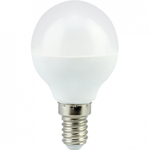 Л.с. Ecola globe LED Premium 5,4W G45 220V E14 4000K шар (композит) 82x45