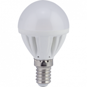 Л.с. Ecola Light Globe LED 4,0W G45 220V E14 4000K шар 77x45