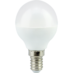 Л.с. Ecola globe LED Premium 7,0W G45 220V E14 4000K шар (композит) 82x45