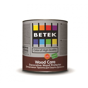 Пропитка для дерева BETEK WOOD CARE MAHOGANY 1020 0.75LT (Коричневато-красный)