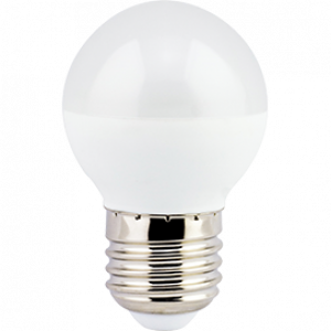 Л.с. Ecola globe LED Premium 7,0W G45 220V E27 4000K шар (композит) 82x45