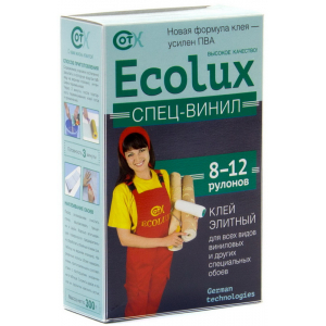 Клей ECOLUX СПЕЦ-ВИНИЛ 300 гр.
