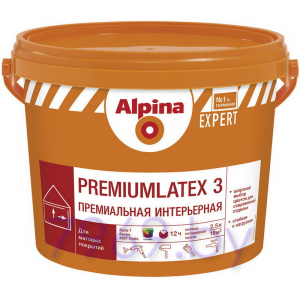 Краска ВД-АК  Alpina EXPERT Premiumlatex 3 База 1 10 л / 16,4 кг