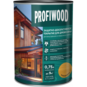 Защит-декор. покрытие для древ. PROFIWOOD рябина 0.75л / 0.7кг