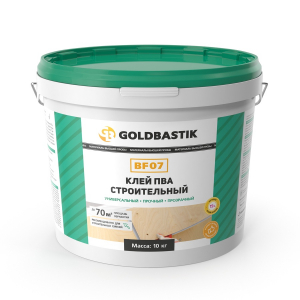 Клей ПВА строительный GOLDBASTIK BF 07, 1кг