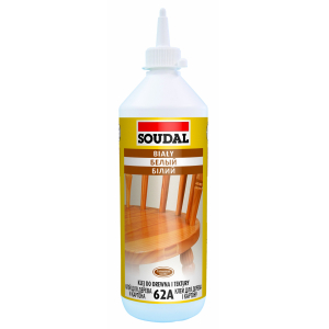 Клей д/дерева и картона "Soudal" 62A белый 250 гр