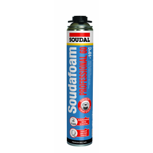 Монтажная пена пистолетная "Soudal" Soudafoam PROFESSIONAL 60 зимняя 750 мл