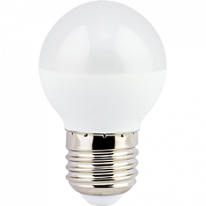 Л.с. Ecola Light Globe LED 7,0W G45  220V E27 4000K шар (композит) 82x45  (1 из ч/б уп. по 4)