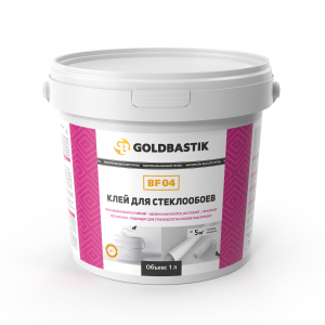 Клей для стеклообоев GOLDBASTIK BF 04, 1 л