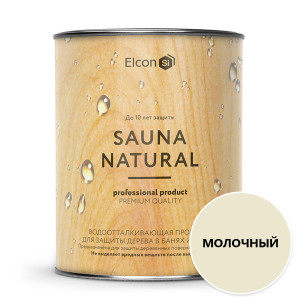 Пропитка для бани и сауны Elcon Sauna Natural (0.9 л)