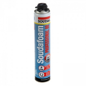 Монтажная пена пистолетная "Soudal" Soudafoam Maxi 70 870 мл