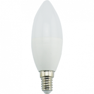 Л.с. Ecola candle LED Premium 9,0W 220V E14 4000K свеча (композит) 100x37