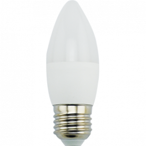 Л.с. Ecola candle LED Premium 9,0W 220V E27 4000K свеча (композит) 100x37