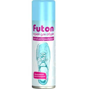 Дезодорант для обуви Футон с антимикробной защитой 153 мл 210см3 (45-144)