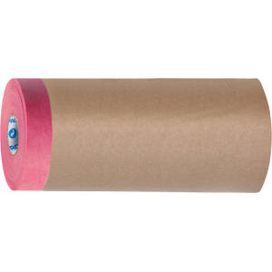 Укрывочная бумага с розовой клейкой лентой на основе рисовой бумаги CQ Papier 30 см, 25 м