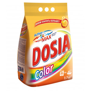 Средств"DOSIA"Универсальное синтетическое средство для ручной и машинной стирки "DOSIA Color"  3,7кг