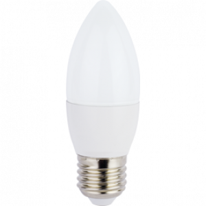 Л.с. Ecola candle LED Premium 7,0W 220V E27 2700K свеча (композит) 103x37