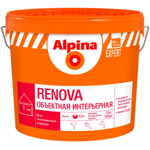Краска ВД-АК Alpina EXPERT Renova 15 л / 24,6 кг