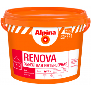 Краска ВД-АК Alpina EXPERT Renova 2,5 л / 4,1 кг