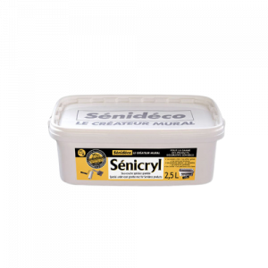 Грунтовка Sénicryl полимерная (специальная с мраморной крошкой) для внутренней отделки 2,5л
