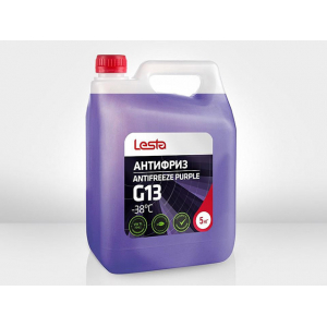 Антифриз LESTA G13 5 кг (фиолетовый) (-38°C)