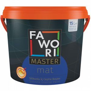 Краска для внутренних работ (матовая) FAWORI MASTER MATT 2.5LT
