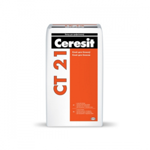 Растворная смесь сухая, кладочная, цементная Ceresit CT 21 М100, Пк2, Ст-3 St3, 25кг