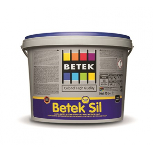 Краска для внутренних работ (шелковисто глянцевая) BETEK SIL 15LT