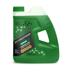 Охлаждающая жидкость (антифриз) "CoolStream Green" канистра 4 кг