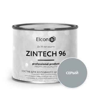 Цинконаполненная грунт-эмаль Elcon Zintech 96% (1 кг)
