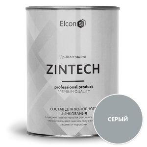 Цинконаполненная грунт-эмаль Elcon Zintech (1 кг)
