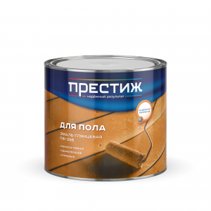 Эмаль ПФ-266 "Престиж СТАНДАРТ" для пола желто-коричневая м.ф. 1,9 кг РФ