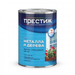 Эмаль ПФ-115 "Престиж СТАНДАРТ" фиолетовая м.ф. 0,9 кг РФ