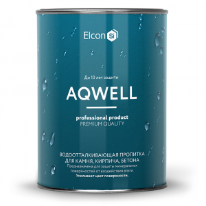 Пропитка гидрофобизатор Elcon Aqwell (с мокрым эффектом) 0,9 л