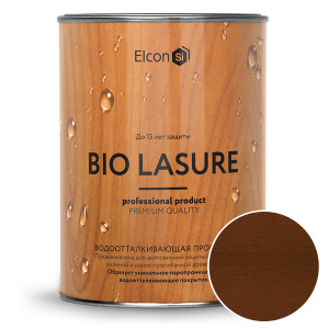 Пропитка для древесины Elcon Bio  орех (0,9л)